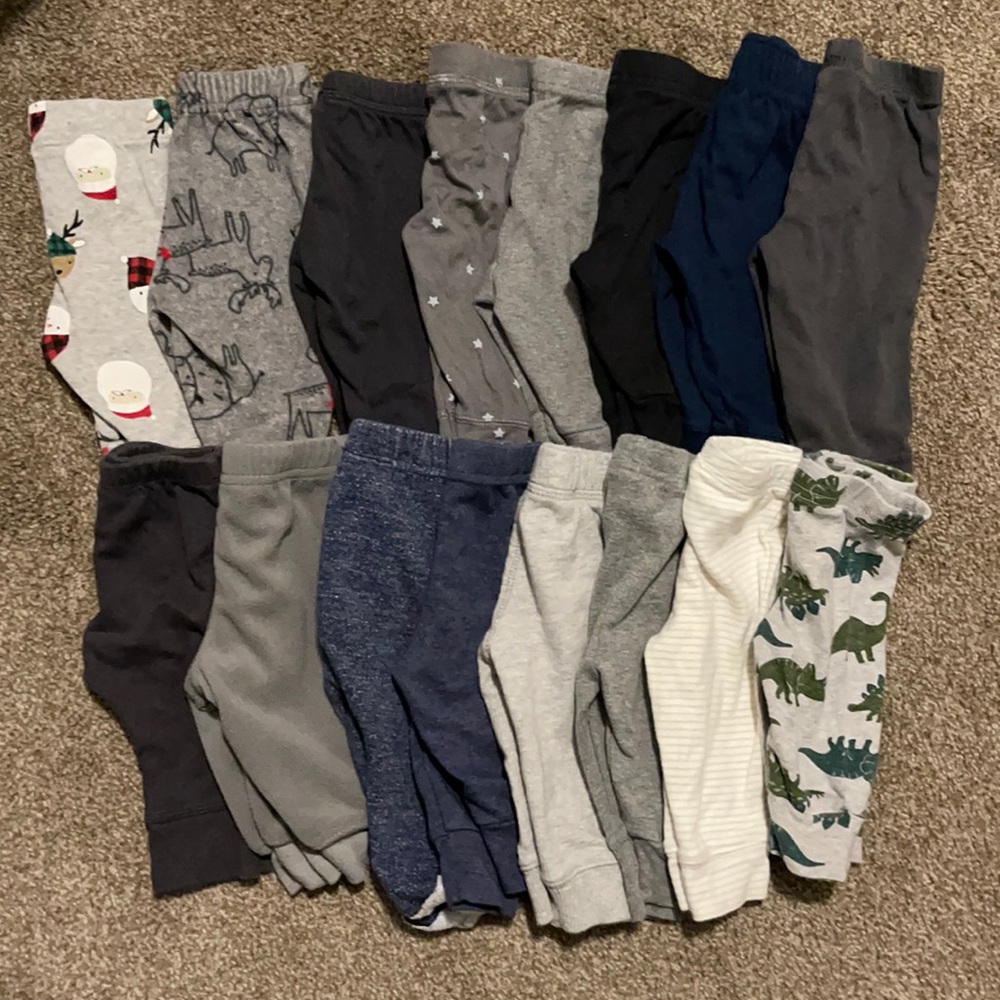 Baby boys sweatpants bundle